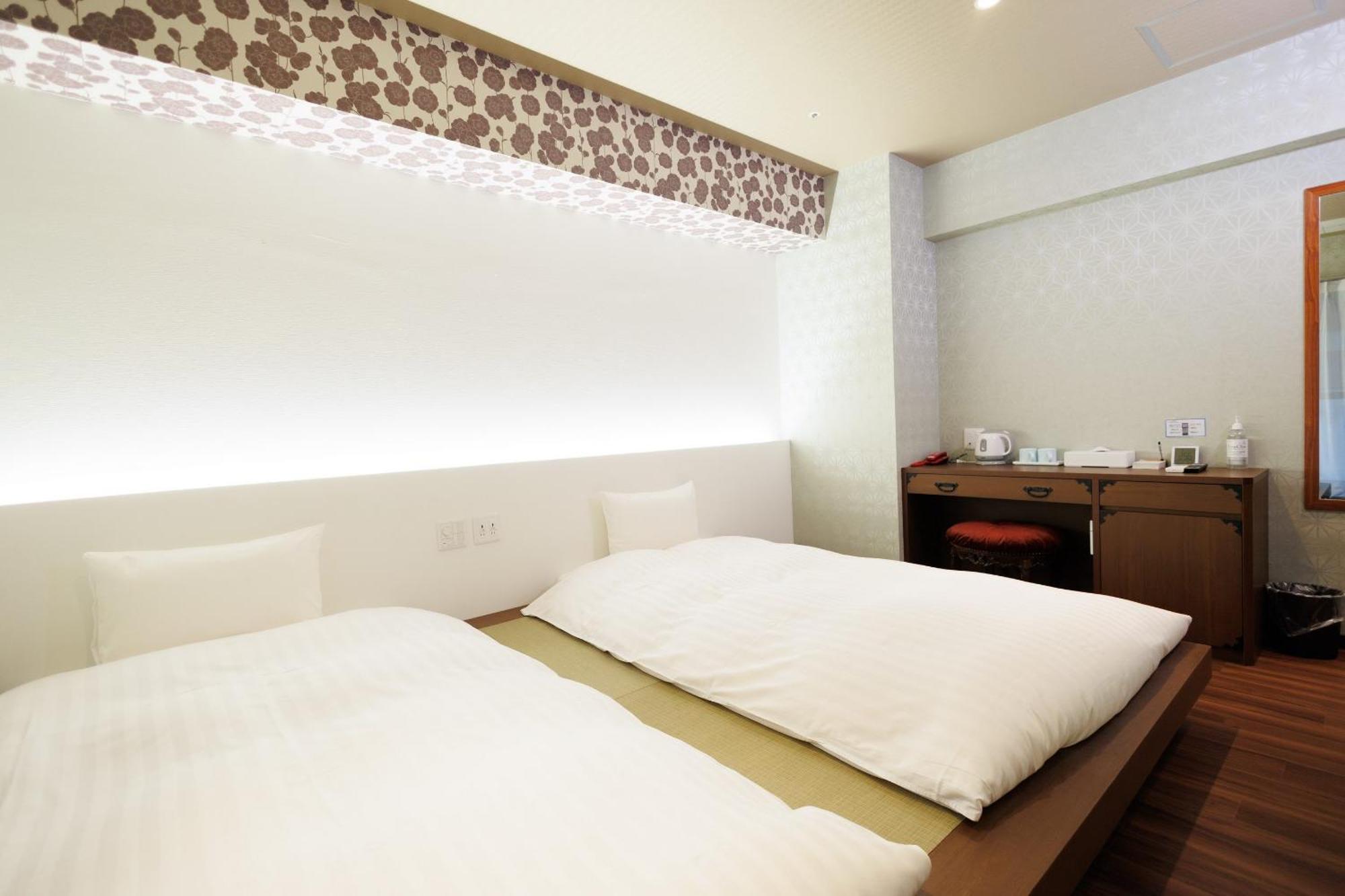 Hotaku Hotel Akihabara Tokió Szoba fotó